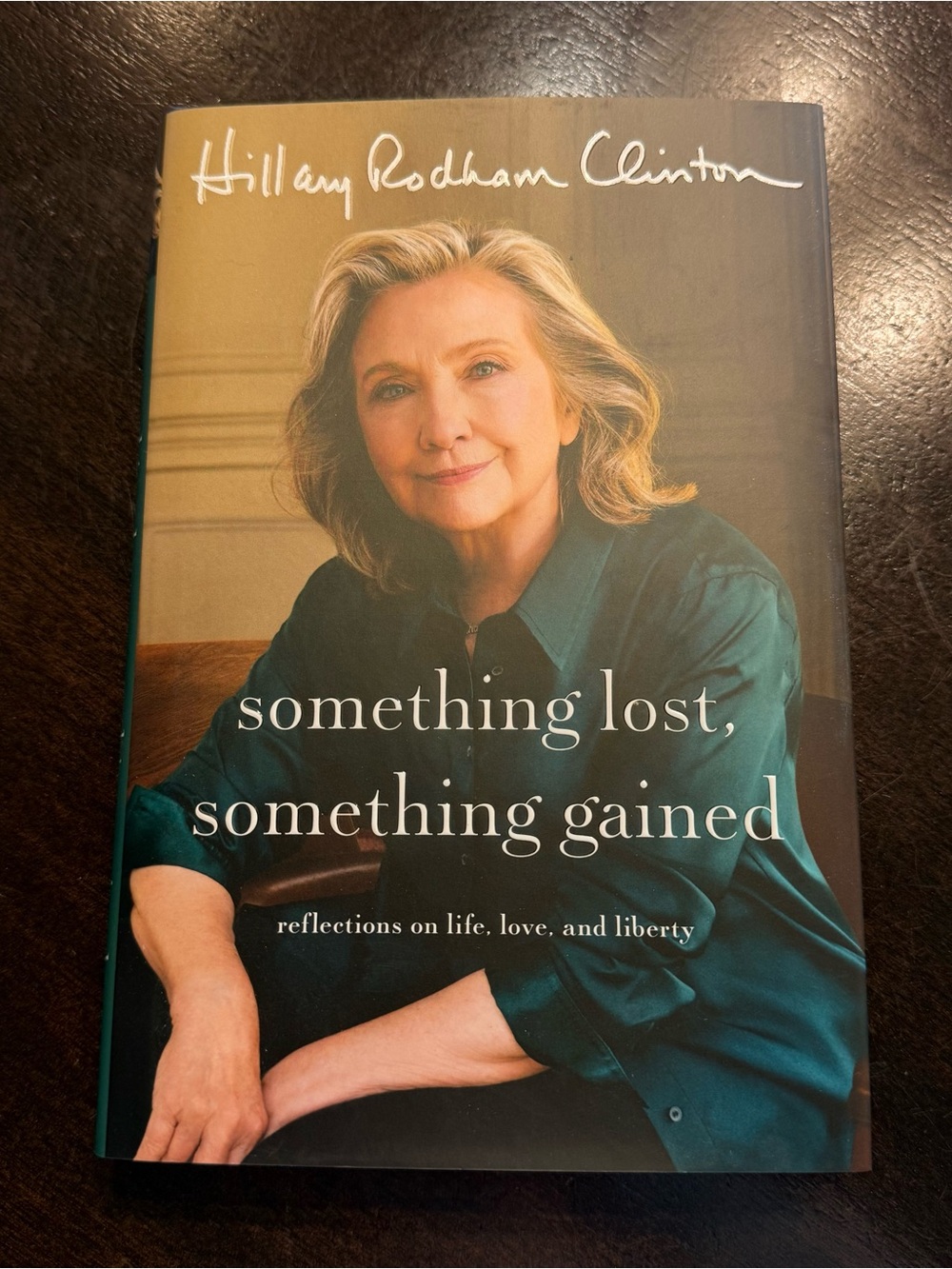 Something Lost, Something Gained — Teal Hardcover Coffee Table Book